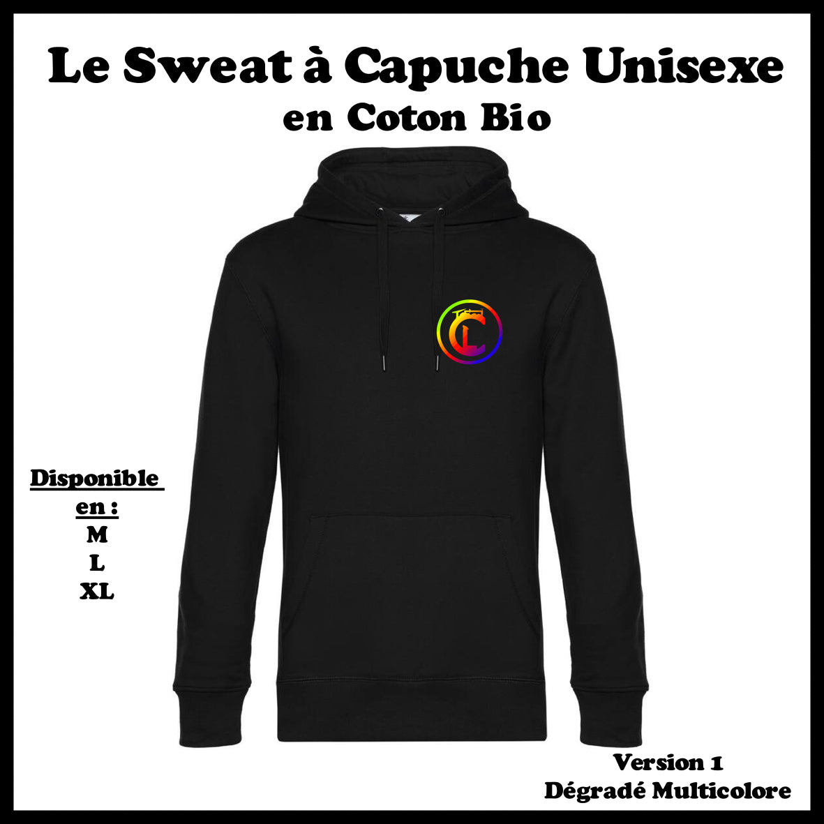 Sweat à capuche - 100% coton - LC Original